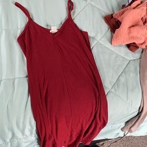 A red dress